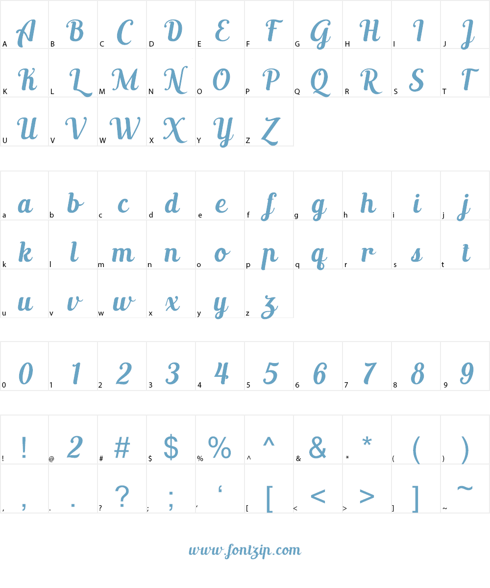 Altoys just personal only Font Character